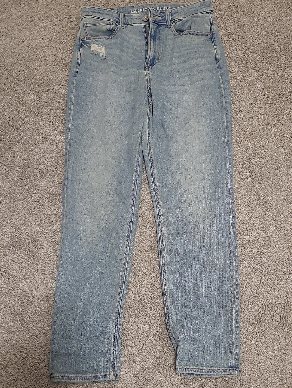 American Eagle Outfitters Light Blue Straight Leg Men’s Jeans